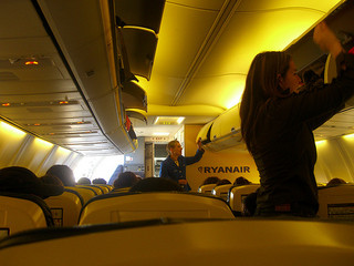  Interior de un avión de Ryanair(Crédito: Scott Kidder)